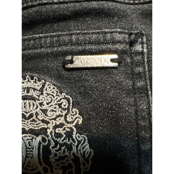 Rare Girls Preloved Celine Jeans Black Stone Washed Designer Jeans - Picture 10 of 11